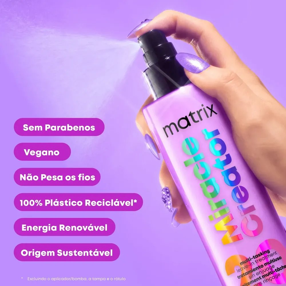 Protetor Térmico Capilar Matrix Miracle Creator 190 ml