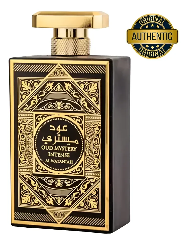 Perfume Mystery Al Wataniah Oud Intense Edp Masculino 100ml