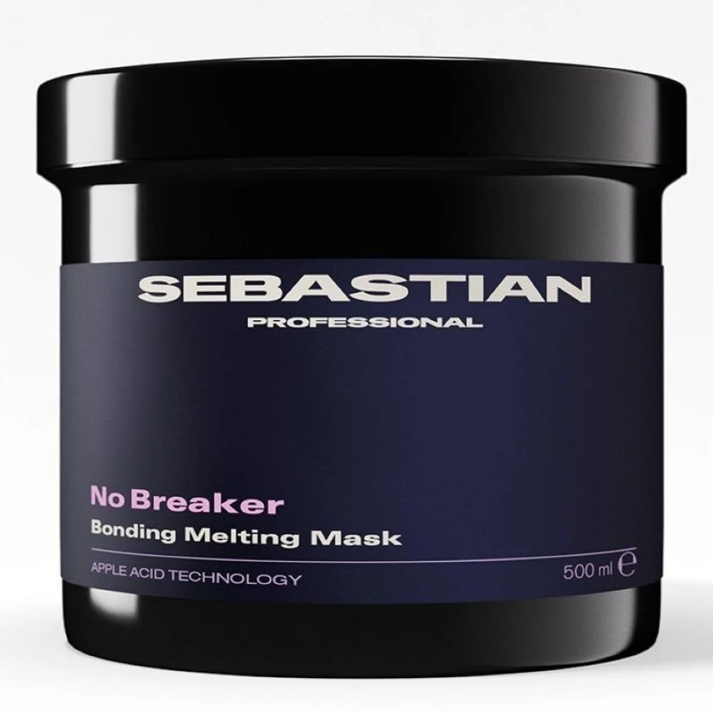 Sebastian Professional, No Breaker, Máscara de reconstrução e nutrição para cabelos danificados por química, 500ml