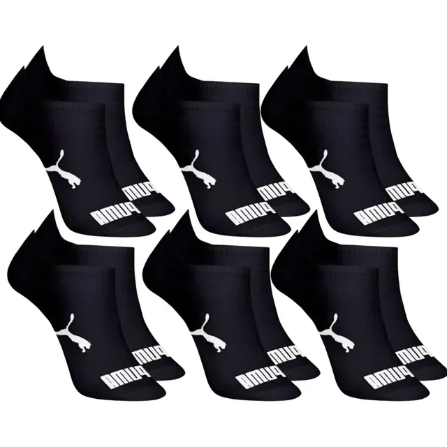 Kit 6 Pares Meias Invisível Puma Sapatilha Adulto Original