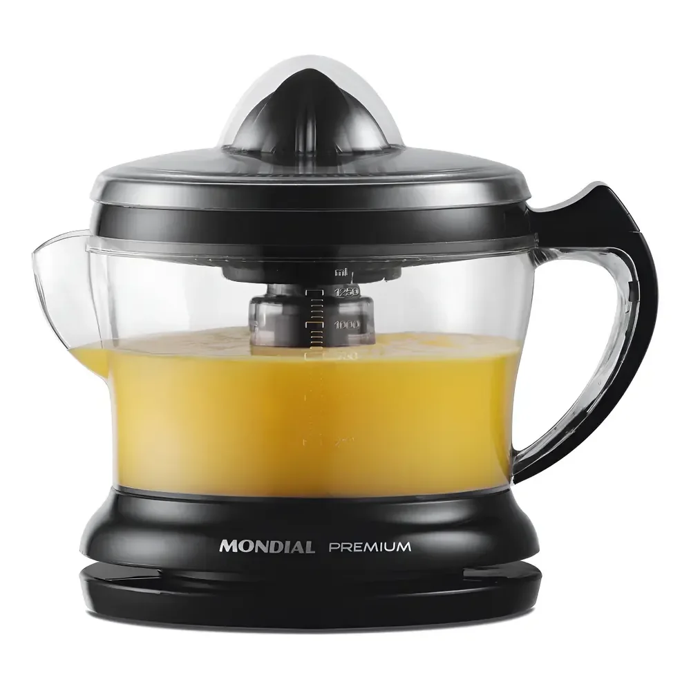 Espremedor Premium Mondial 30w E-02 Preto 127v