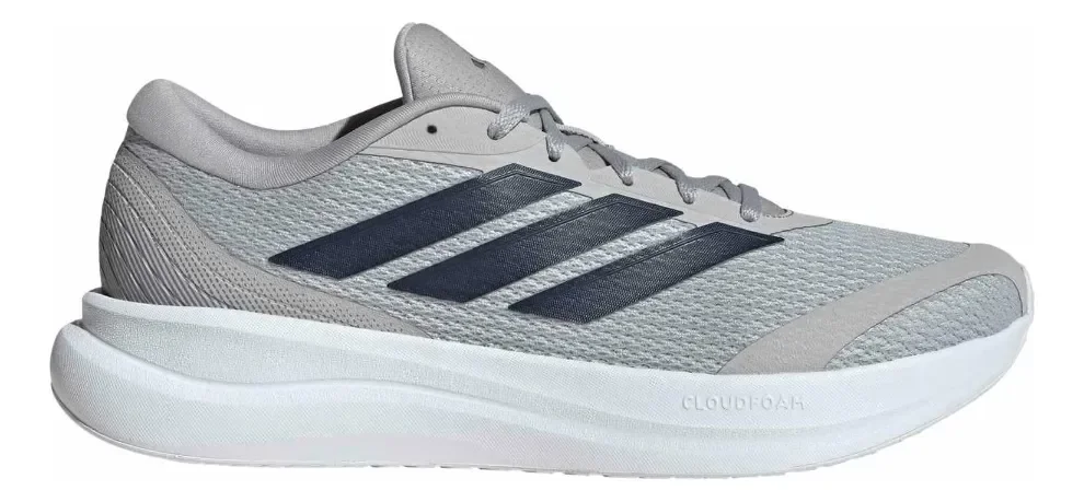Tênis De Corrida Masculino Runfalcon 6 Cloudfoam adidas Cinza Lisa 38 Br