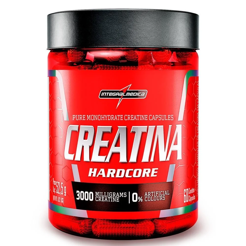 Creatina Monohidratada Integralmedica 60 cápsulas