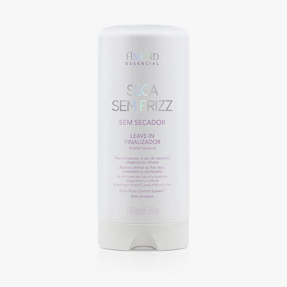Amend Essencial Seca Sem Frizz Leave-in Finalizador - 180g