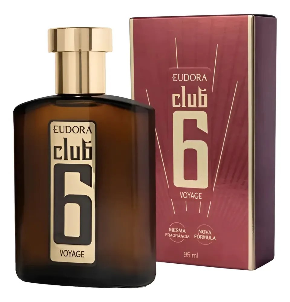 Club 6 Voyage Eudora Deo Colônia 95ml Com