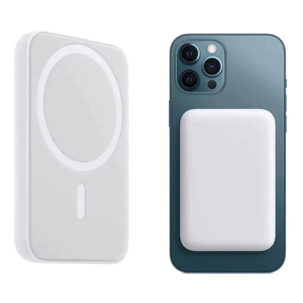 Carregador Portátil 5000Mah/10000Mah Indução Sem fio Bateria Carga