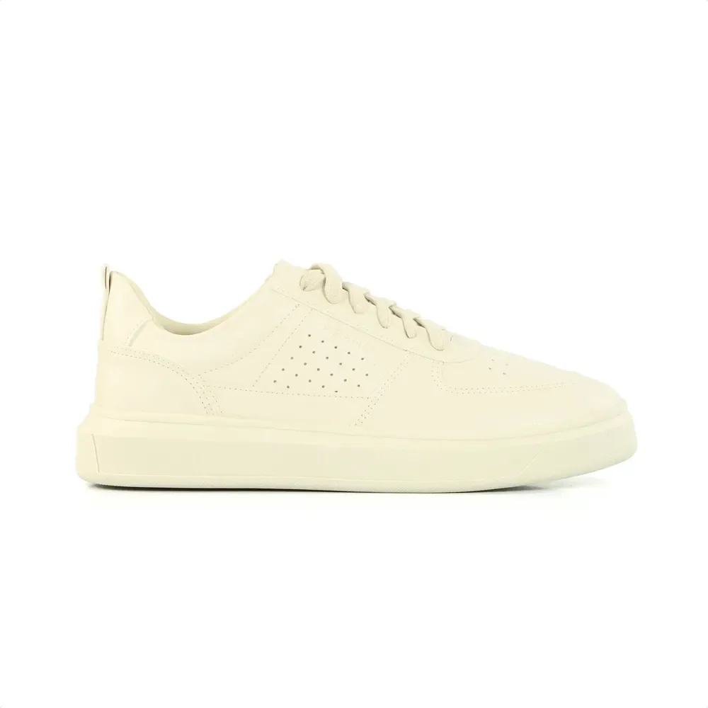 Tênis Aramis Masculino Basico Baixo Leve Elegante Social Off White 41 Br
