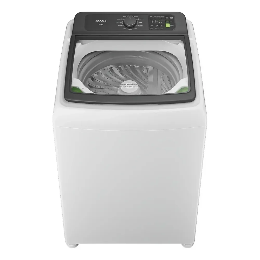 Máquina De Lavar Consul 16kg Branca Com Modo Eco - Cwn16ab 220v Branco