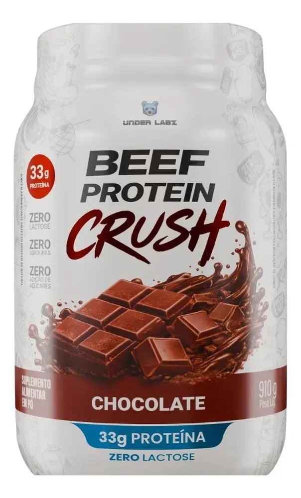 Beef Protein Isolado Hidrolisado Chocolate 910g Under Labz Chocolate