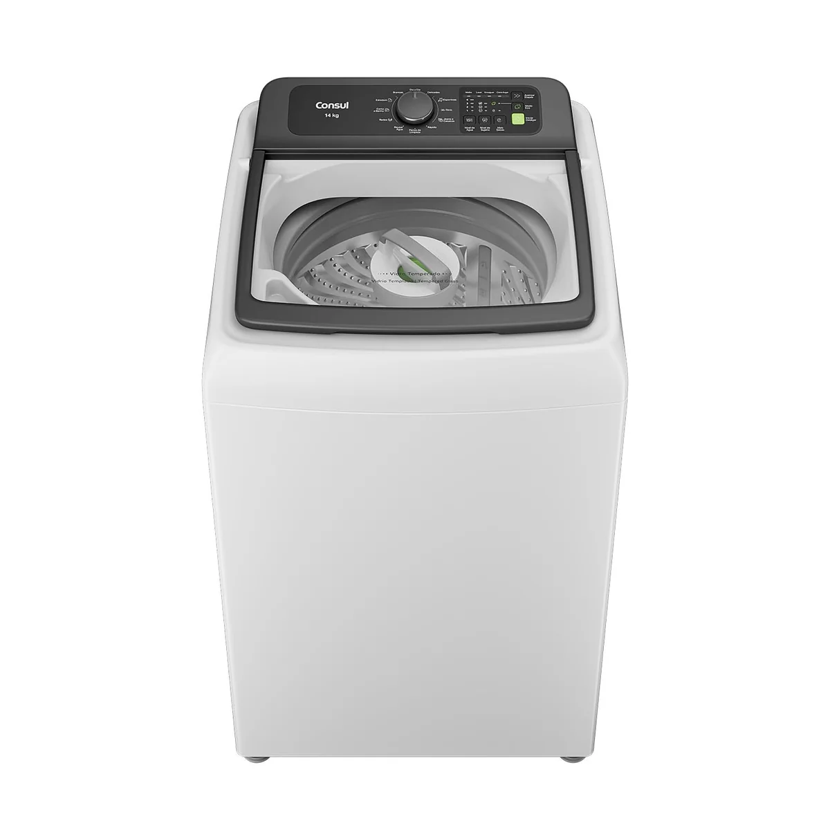 Máquina de Lavar 14kg Branca Consul com Modo Eco - CWN14AB 110v