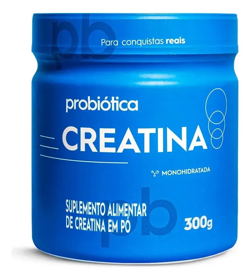 Creatina em Pó Probiotica Em Pote De 300g 100% Monohidratada