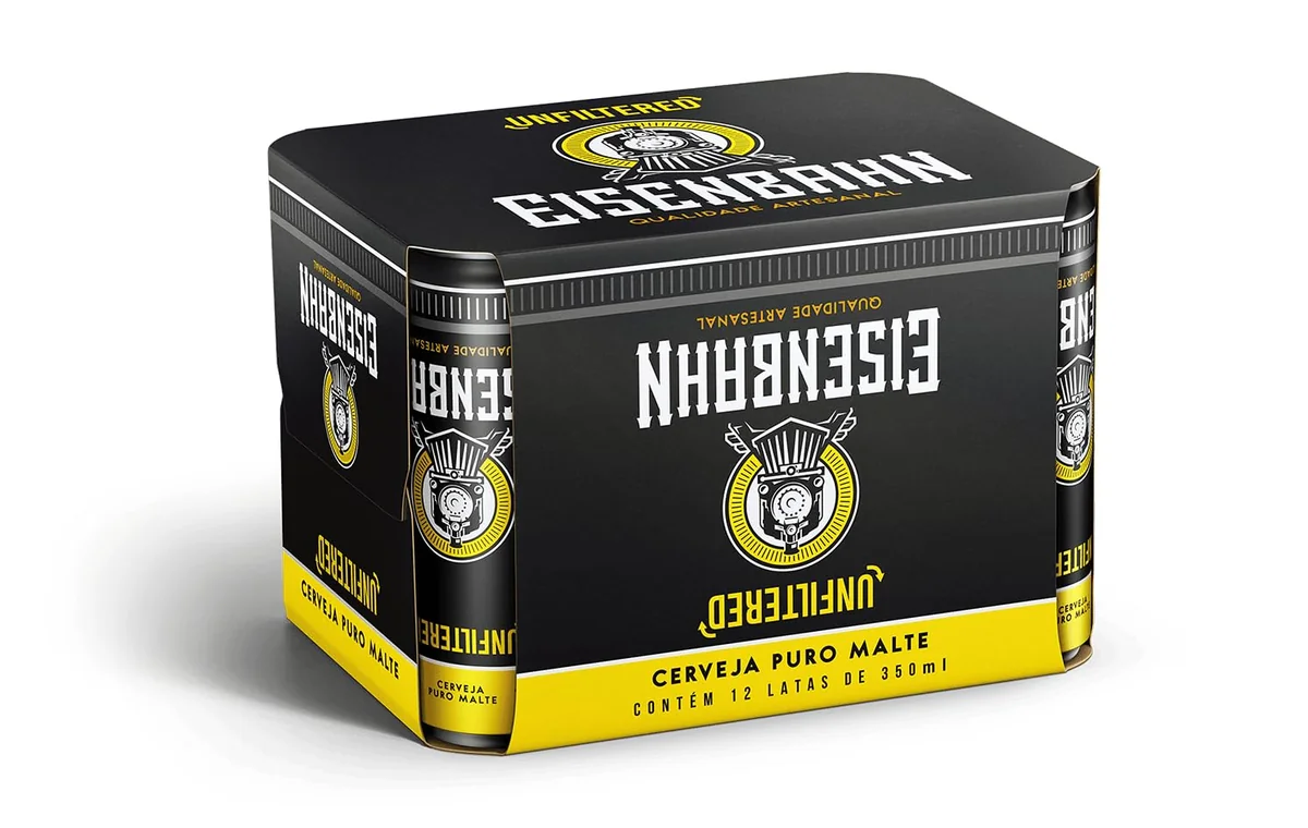Pack de Eisenbahn UnfiLTered LT 350ml 12 Unidades