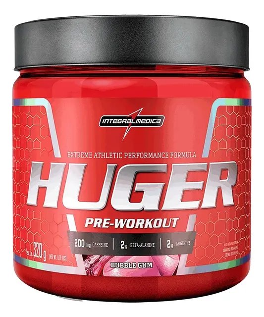 Pré-treino Huger 320g - Integralmedica