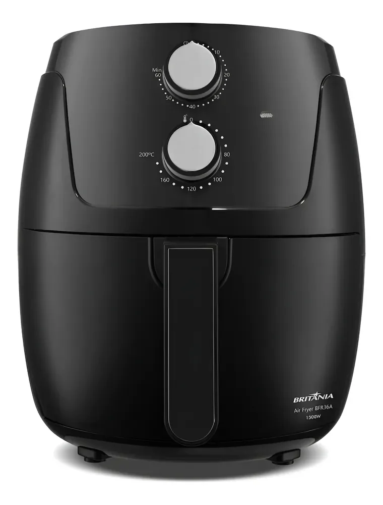 Fritadeira Elétrica Britânia Bfr36a Silverstone 4,2l 1500w Preto 110v
