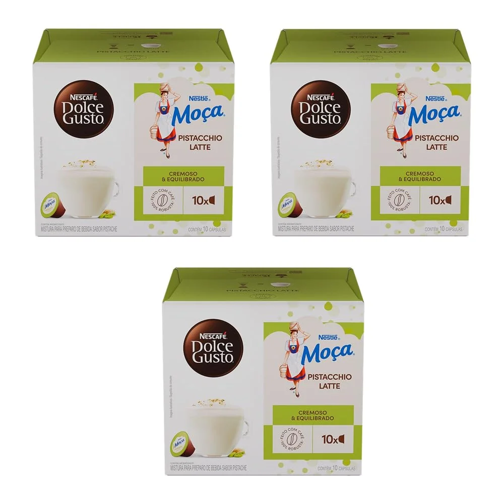 Nescafé Dolce Gusto Moça Pistacchio Latte 10 Capsulas