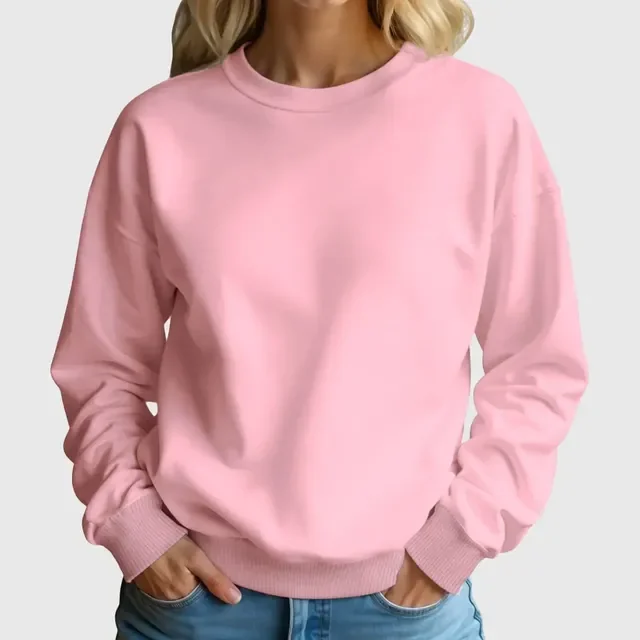 Blusa Moletom Gola Redonda Unissex Gola Careca Promoção