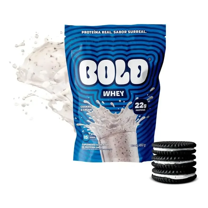 Bold Whey Cookies & Cream 450g Biscoitos