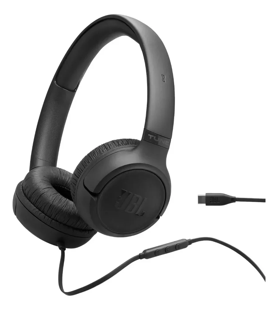 Fone De Ouvido Com Fio Tune 530c Jbl - Preto Preto