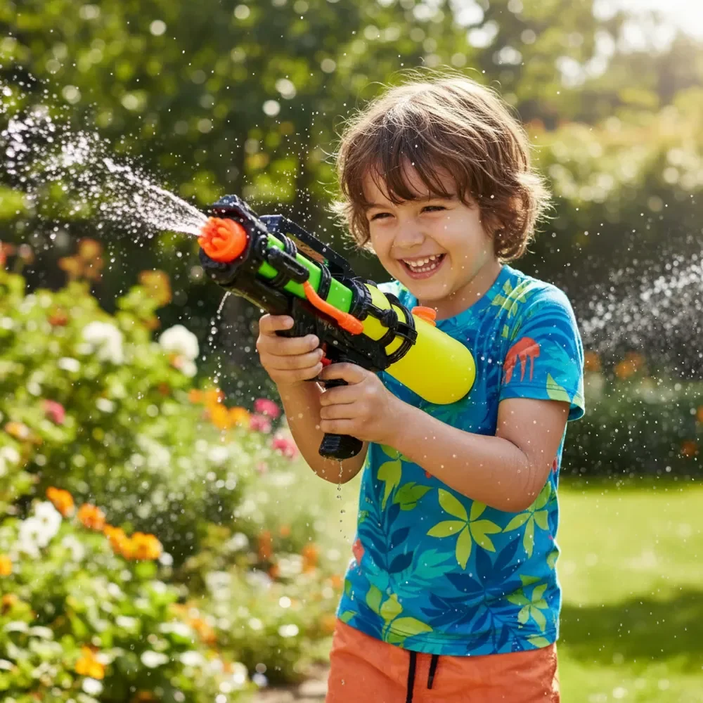Pistola 2un Dagua Lança Agua Arminha Piscina Praia Water Gun