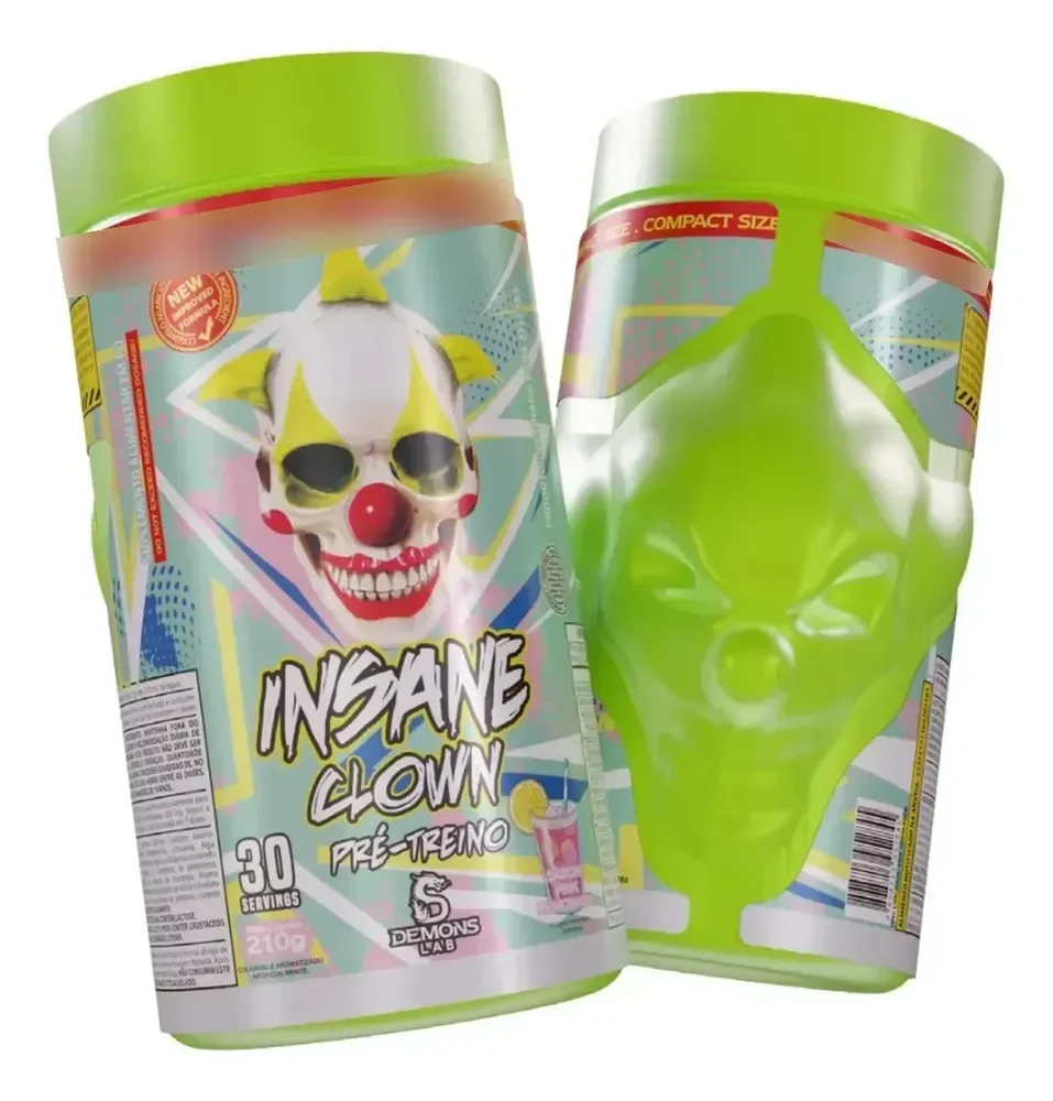 Pré Treino Insane Clown Demons Lab 210g S Sabores P Pink Lemonade