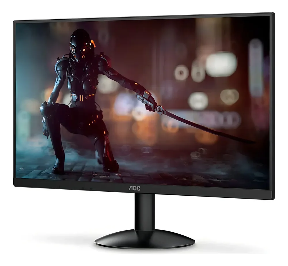 Monitor gamer Aoc Série B30 21.5'' Full Hd Gaming 120hz 1ms 22b30hm23 cor preto