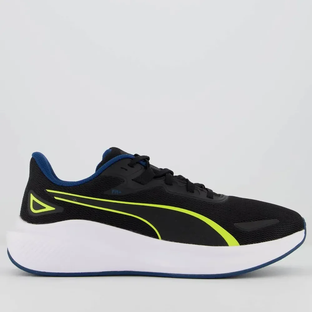 Tênis Puma Skyrocket Lite Preto Marinho E Verde Preto - 41 Br