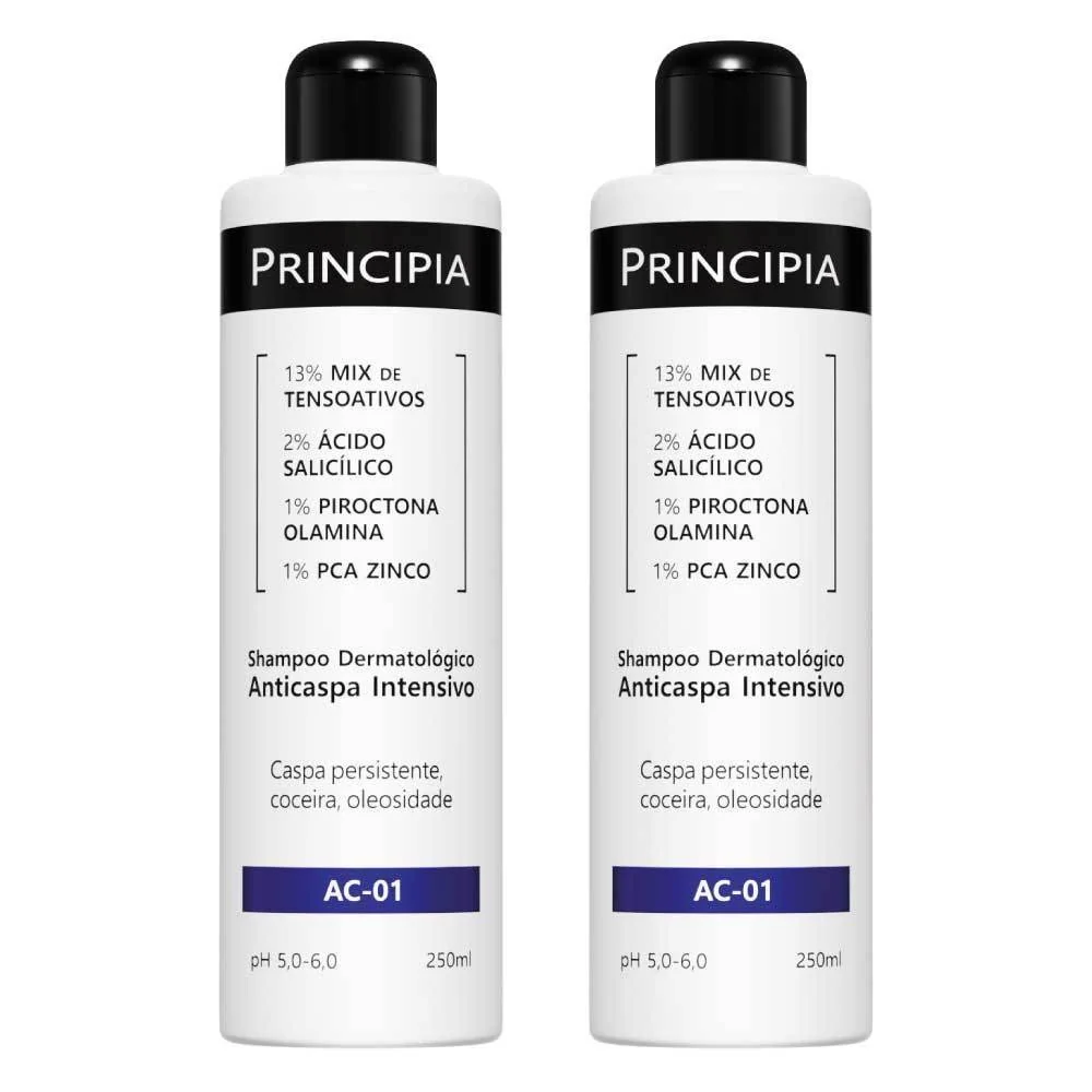 Principia Kit Duo c/ 2 Shampoos Anticaspa AC-01 - 250ml