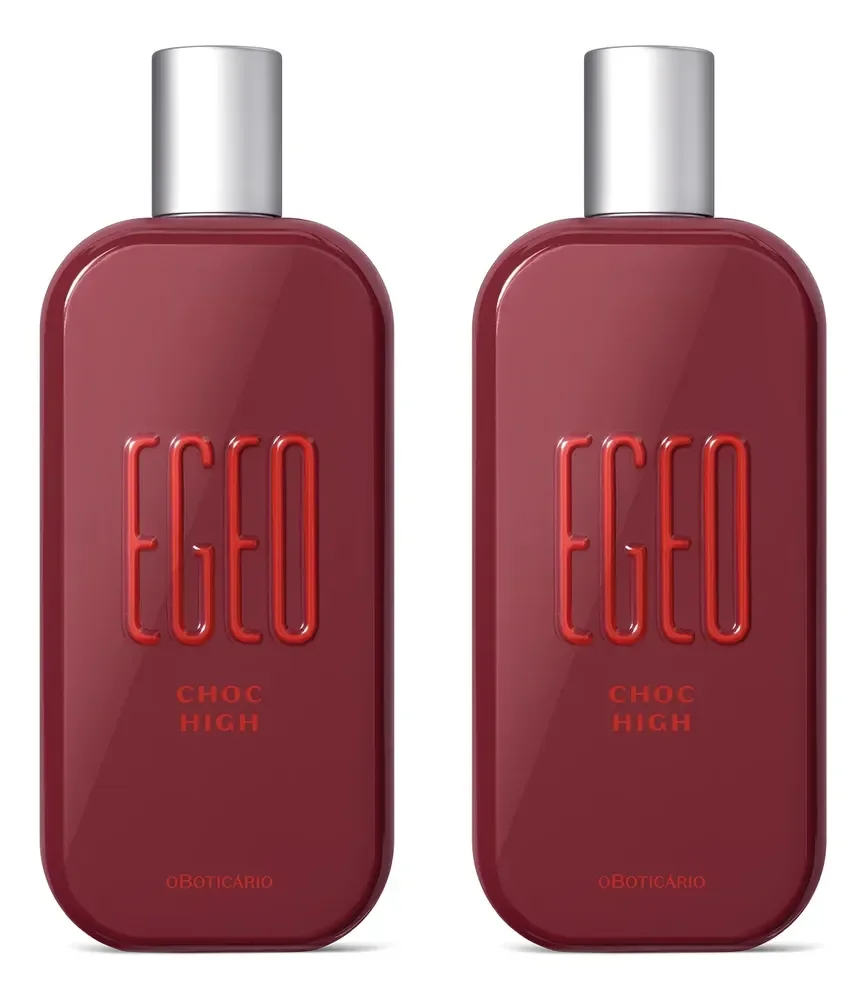Combo Egeo Choc High Desodorante Colônia 90ml (2 Itens)