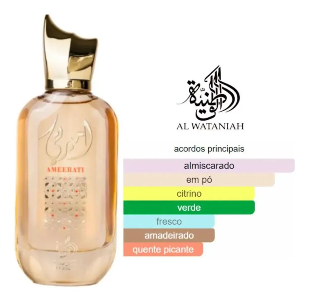 Al Wataniah Ameerati Original Edp Para Feminino