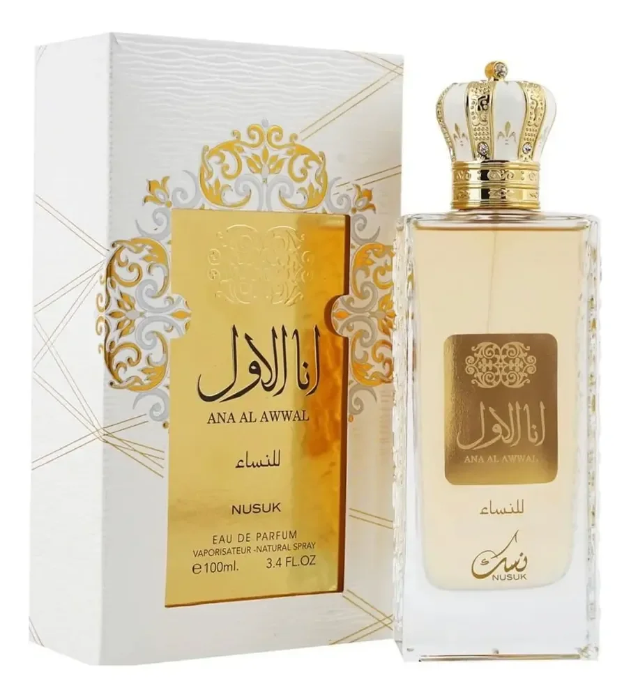 Perfume Nusuk Ana Al Awwal Golden 100ml Eau De Parfum Feminino