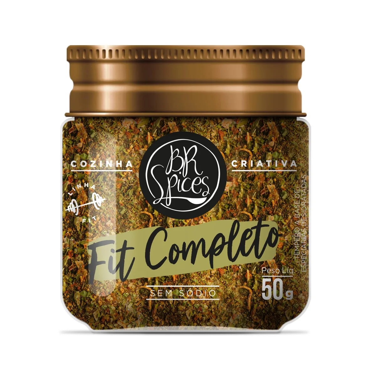 Br Spices Tempero Pote Br Spices Fit Completo 50G