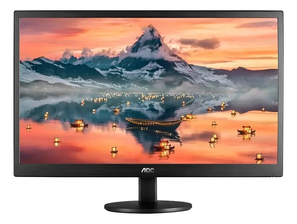 Monitor Aoc 18,5 Led Vga Hdmi 60hz Série 70 Preto 127/220v
