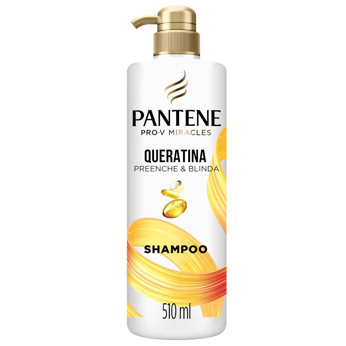Pantene Pro-V Miracles Shampoo Queratina Preenche e Blinda 510 ml