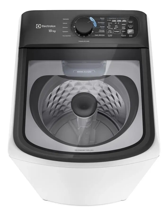 Máquina De Lavar Electrolux 13kg Branca Compacta (let13) 127v Branca