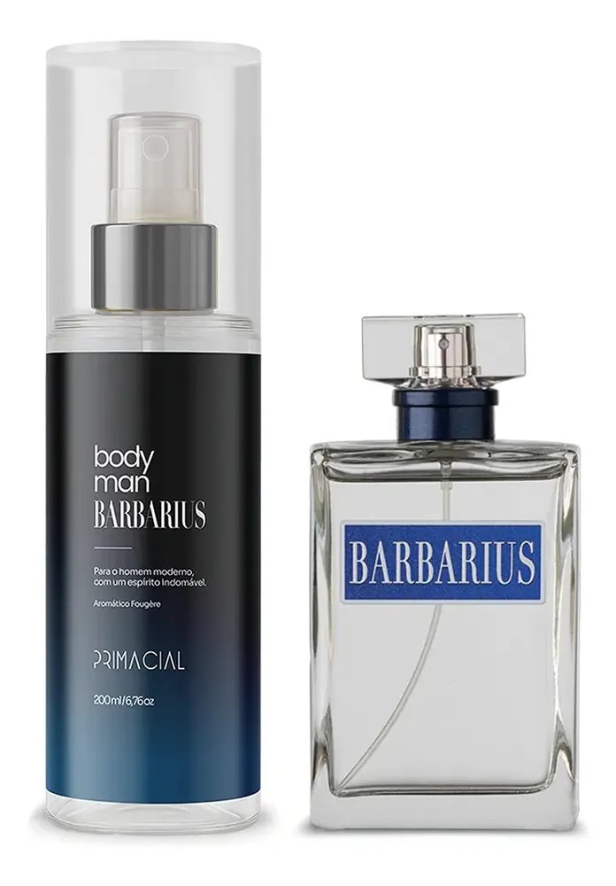 Barbarius Body Splash 200ml E Perfume 100ml By Primacial