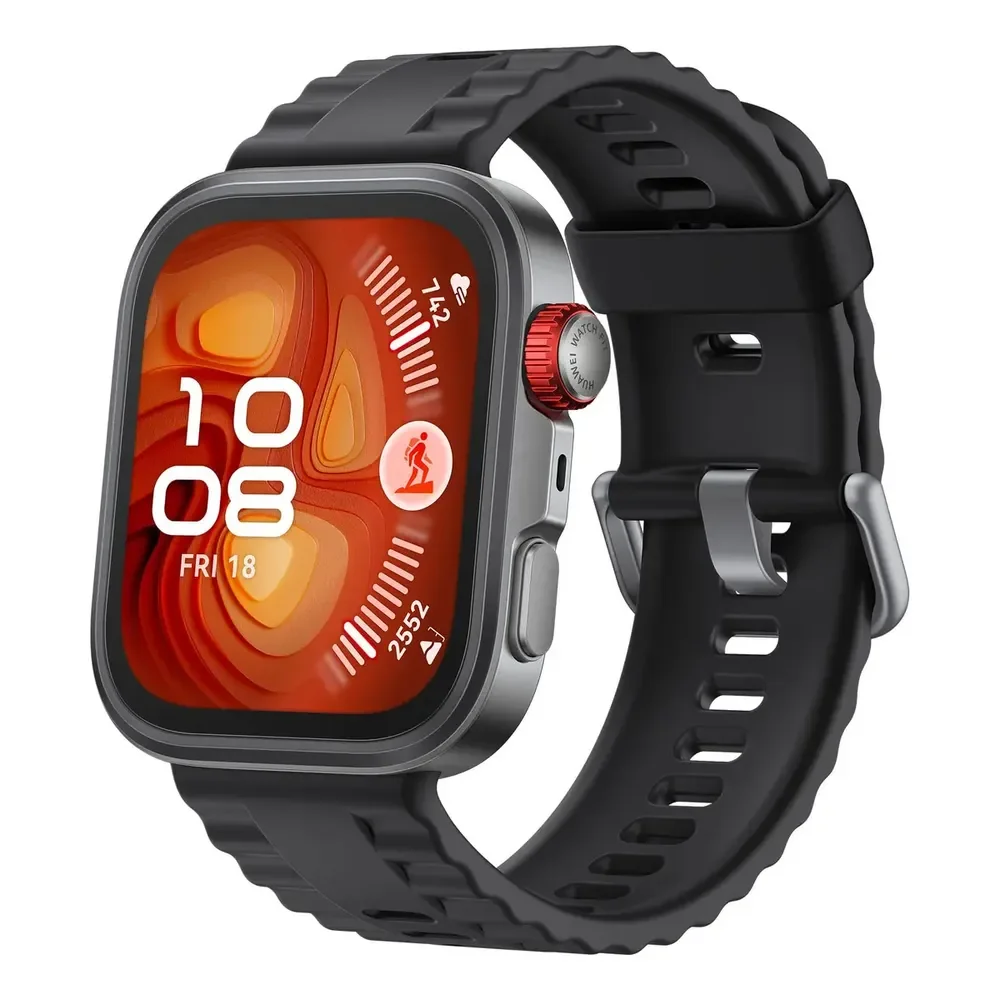 Smartwatch Huawei Watch Fit 4 Pro Esportes Ao Ar Livre De Nível Profissional Vidro De Safira E Titânio Mapa De Campos De Golfe Compatível Com Ios E Android Preto Cinza