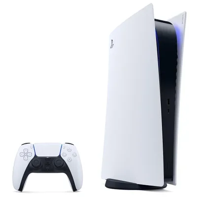 Console Playstation 5 Sony, SSD 825GB, Controle Sem Fio Dualsense, Edição Digital, Branco