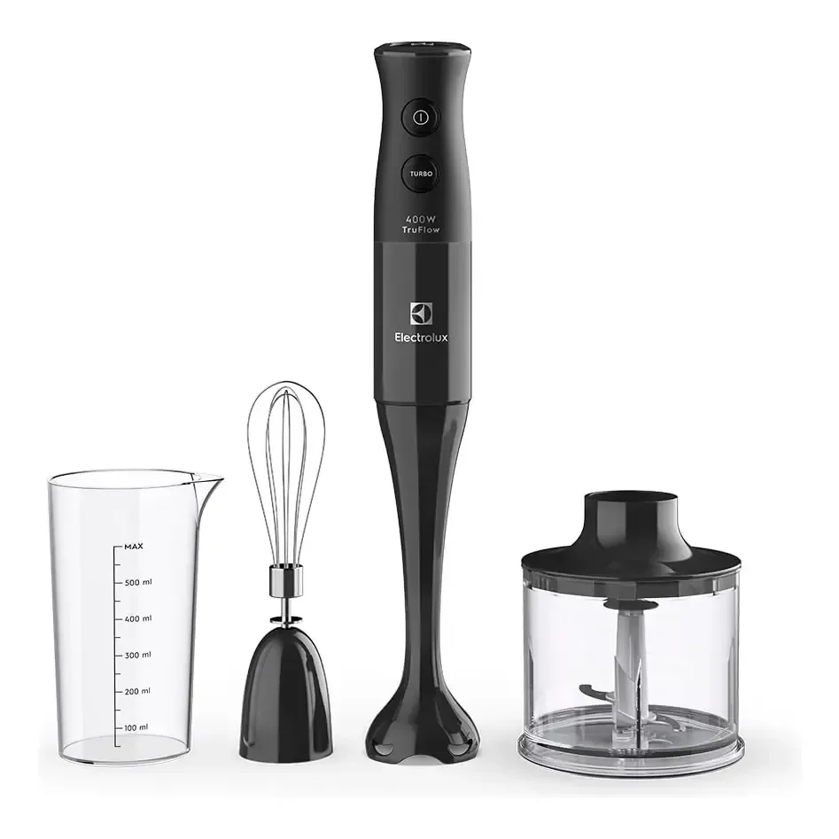 Mixer 3 Em 1 Electrolux Com Tecnologia Truflow Eib10 400w Cor Preto 127v