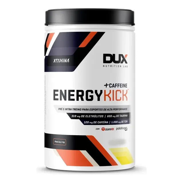 Energy Kick + Caffeine 1kg Sabores  Dux Nutrition