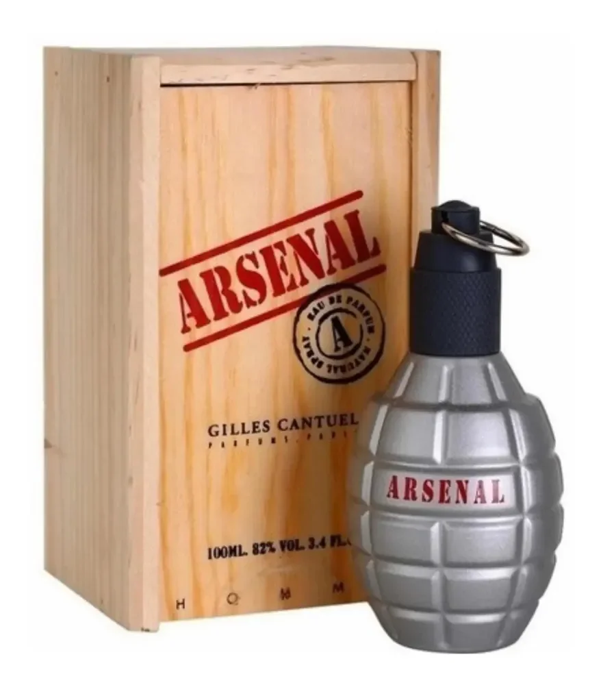 Perfume Arsenal Grey Gilles Cantuel Edp 100ml Masculino + NF