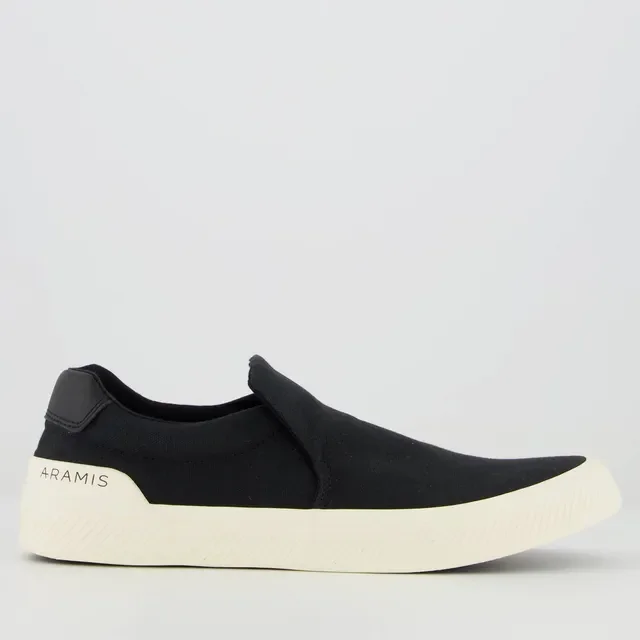 Tênis Aramis Daily Slip Canvas Preto
