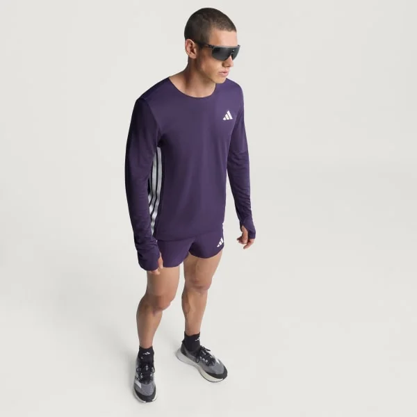 Camiseta de Corrida Manga Longa Adizero