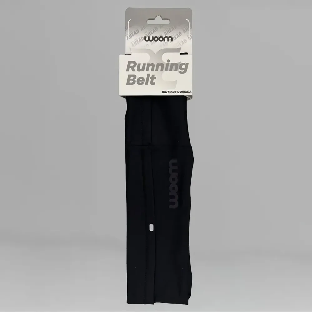 Cinto De Corrida (running Belt) Gearlab Woom Preto Unissex I Preto M