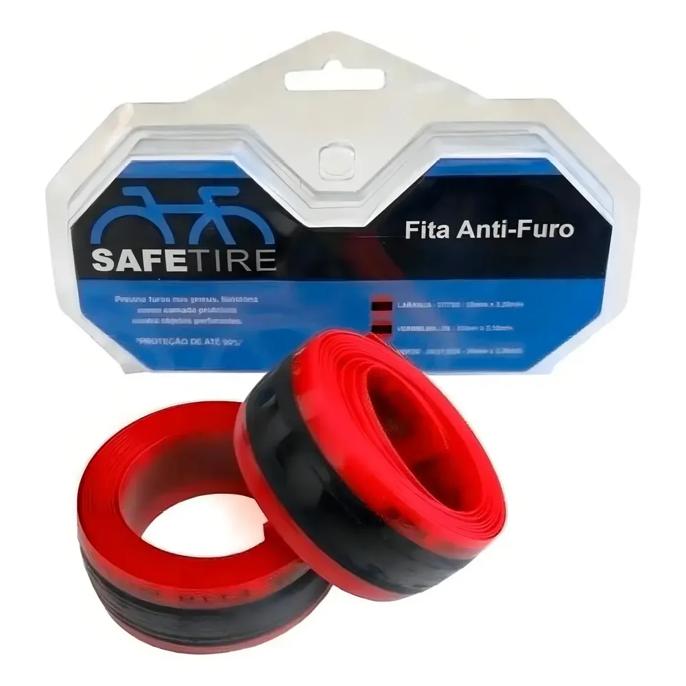 Fita Anti Furo Kit Para Mtb Aro 26 Safe Tire 31mm (par)