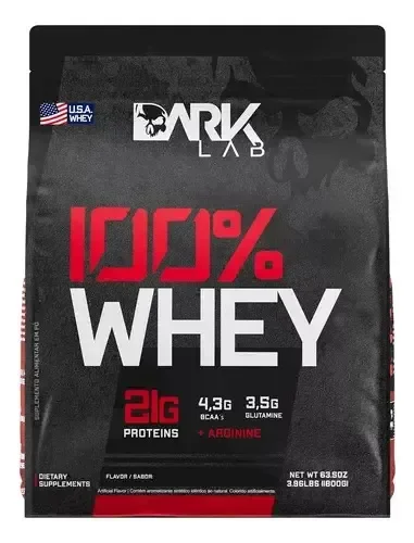 100% Whey Protein Baunilha Refil 1,8kg - Dark Lab