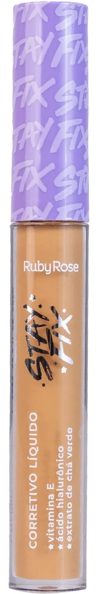 Corretivo Líquido Stay Fix - HB9125 - ME100 - RUBYROSE 3,9ml