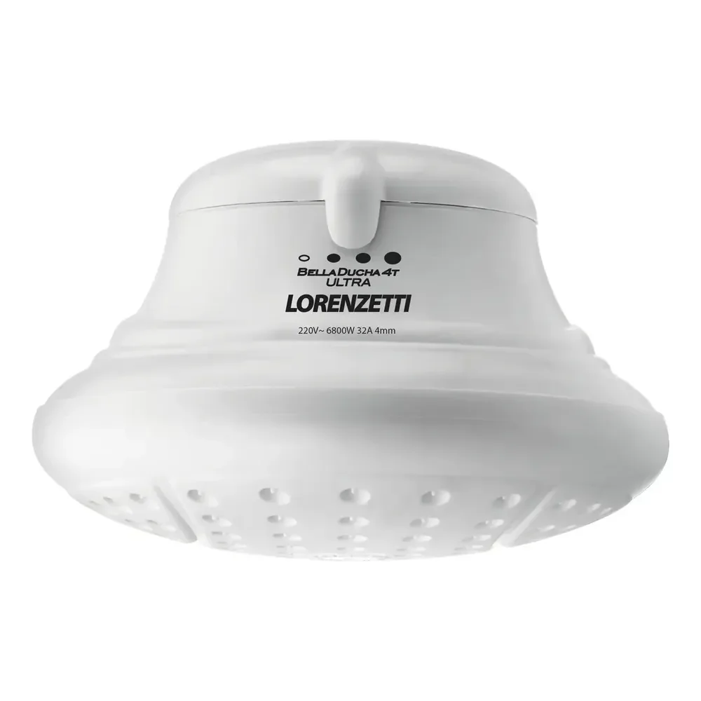 Chuveiro Elétrico Lorenzetti Bella Ducha Ultra 4t 6800w 220v Branco 6.8 Kw