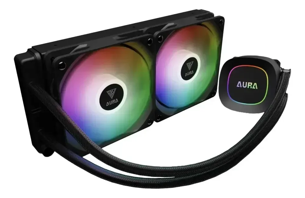 Water Cooler Gl240 Lite Aura Argb Preto Gamdias