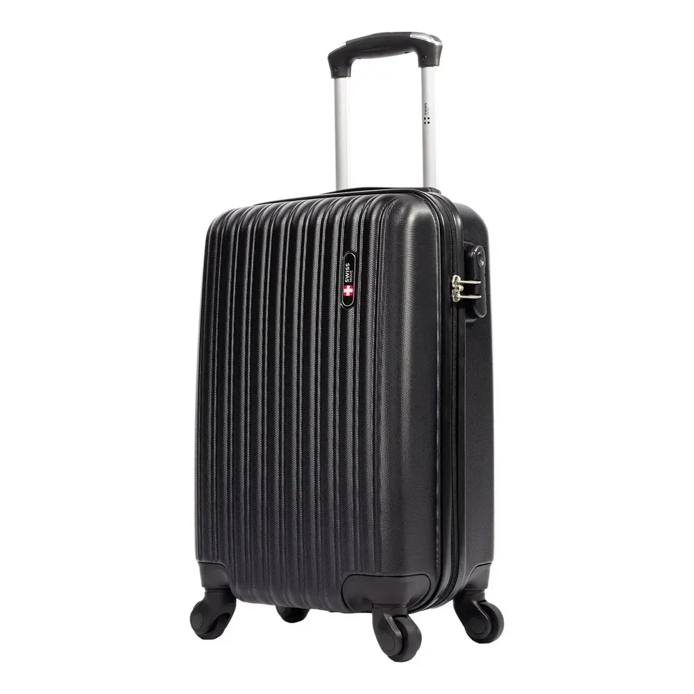 Mala de bordo 10kg pequena Londres Swiss Move Preto