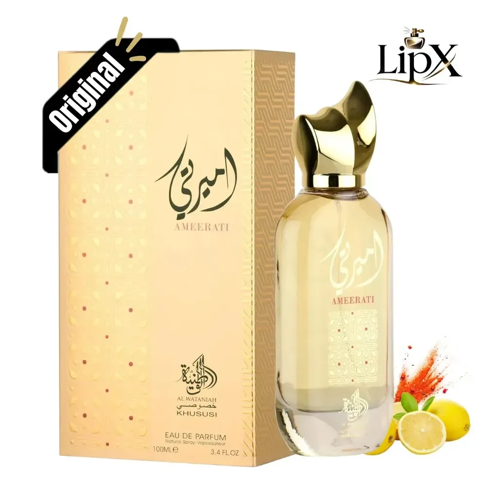 Perfume Árabe Ameerati Feminino Eau De Parfum 100 Ml Com Nf lipx